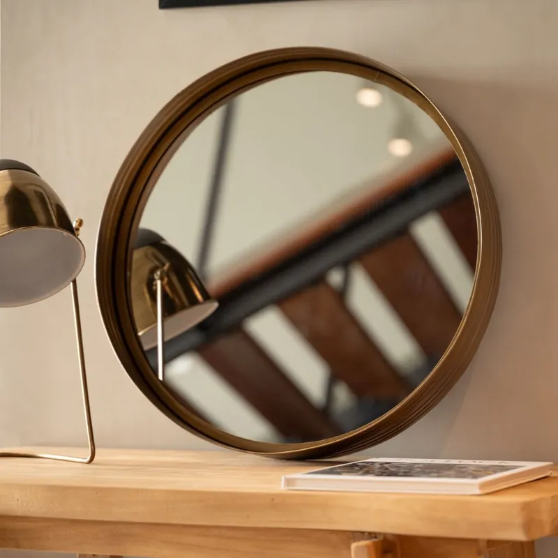 espejo barrel en Cobre - Espejos, Uruguay | Soho Deco