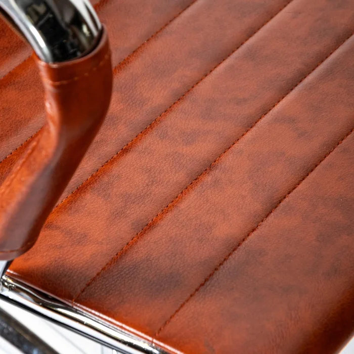 Asiento De Oficina Pu Marron D-101/hy-529 en Marrón - Escritorios y sillas de escritorio, Uruguay | Divino, vista 3
