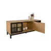 Rack de tv Linea Denise en Negro - Muebles para TV, Uruguay | La Cueva Muebles, vista 14 de 20