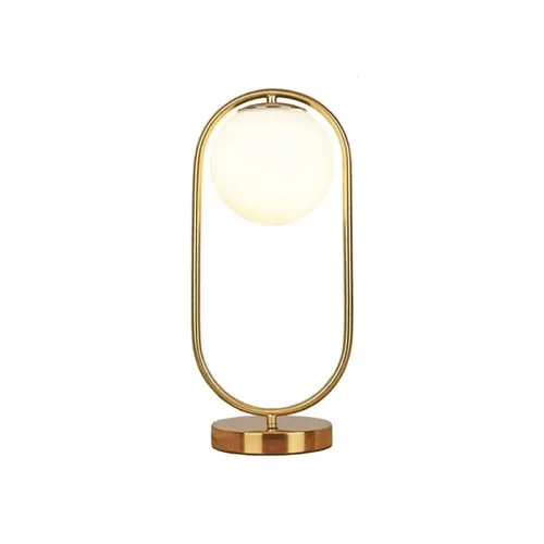 Lampara de Mesa Oporto (Dorado) - Lámparas de mesa, Uruguay | Casa Brava
