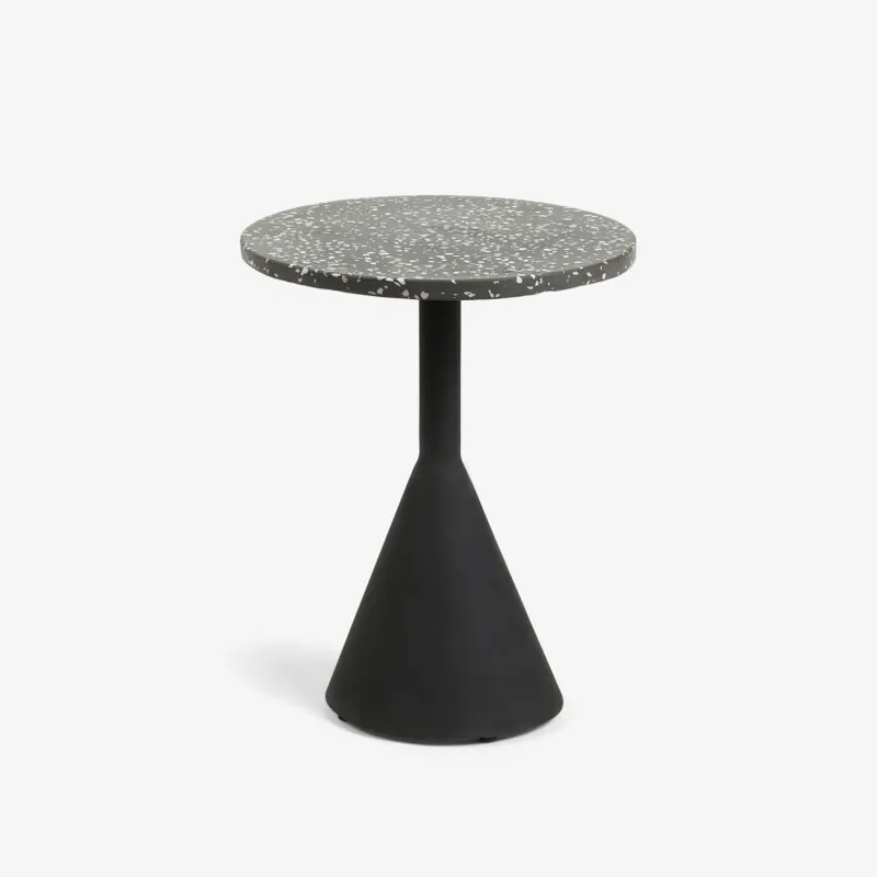 Mesa auxiliar Delano Ø 40 cm negro en Negro - Mesas de arrimo, Uruguay | Kavehome