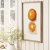 Cuadro Citric - Mandarine en Blanco, Naranja, Natural - Decoración de pared, Uruguay | Walnut, vista 1 de 2