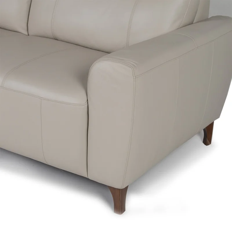 Sofá Tahití - Cuero Básico - 3 cuerpos - Arena - (Preventa) en Beige - Sillones y sofás, Uruguay | Nyr, vista 6