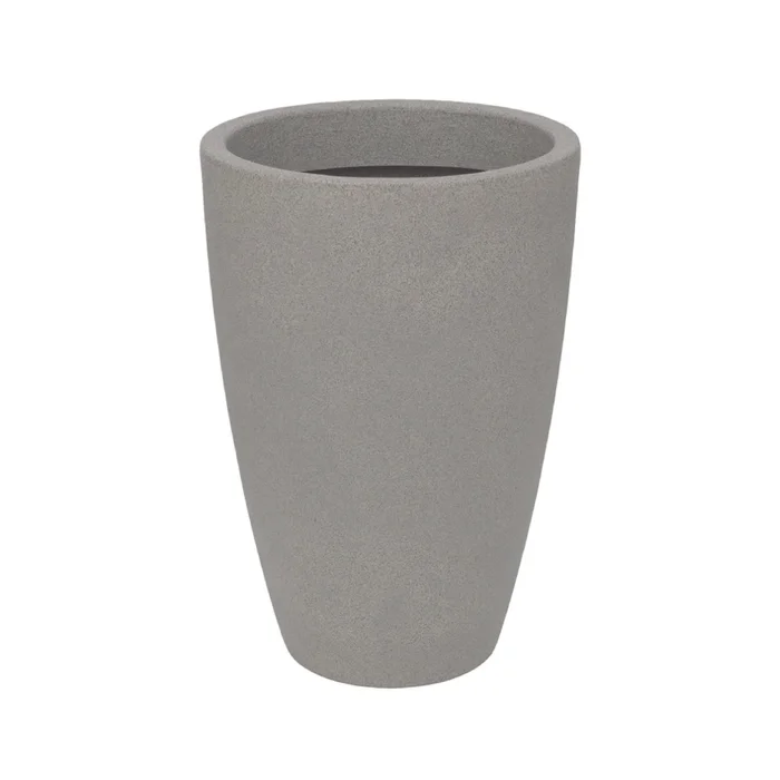 Maceta Malta Cono en Gris - Macetas, Uruguay | Tutto Deco