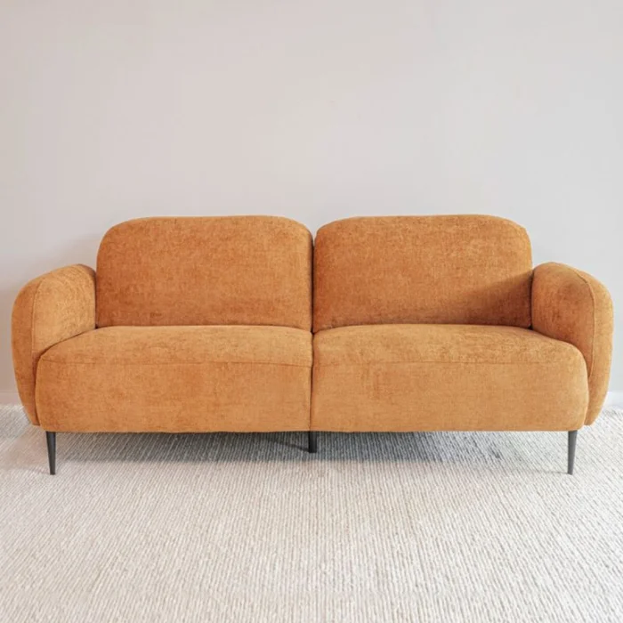 Sofá Giovanni - 3 cuerpos / Terracota en Naranja - Sillones y sofás, Uruguay | Fábrica Italiana, vista 3