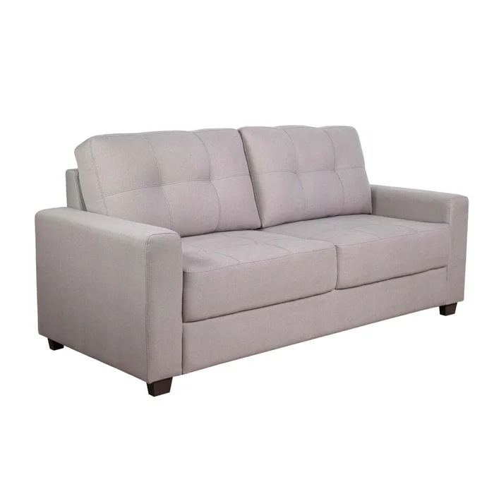 Sillón 3 Cuerpos Tela Gris Piria en Gris - Sillones y sofás, Uruguay | Divino, vista 3