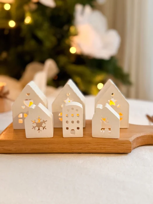 Casitas navideñas x 6 en Blanco - Decoración, Uruguay | Dreams On Time, vista 9