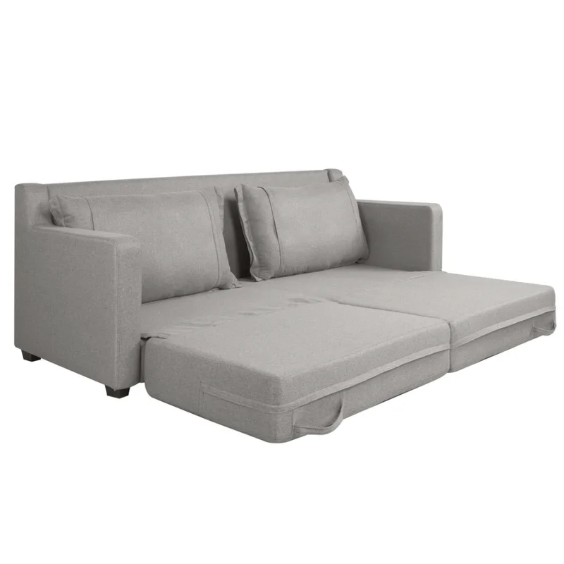 Sofá Cama Natal 210cm – Gris en Gris - Sillones y sofás, Uruguay | Berna Home, vista 4
