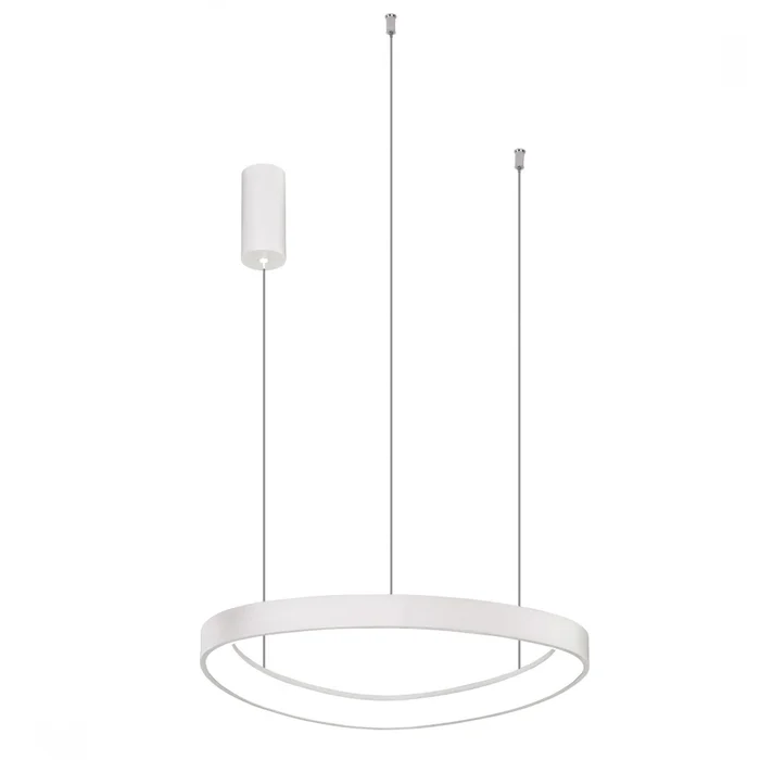 Luminaria Led Diseño triangular Dimerizable 48W, 65cm - BLANCO en Blanco - Lámparas colgantes, Uruguay | Iluminica, vista 2
