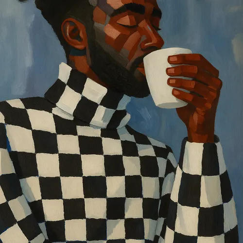 Afro coffee en Multicolor - Láminas, Uruguay | Mara Estudio