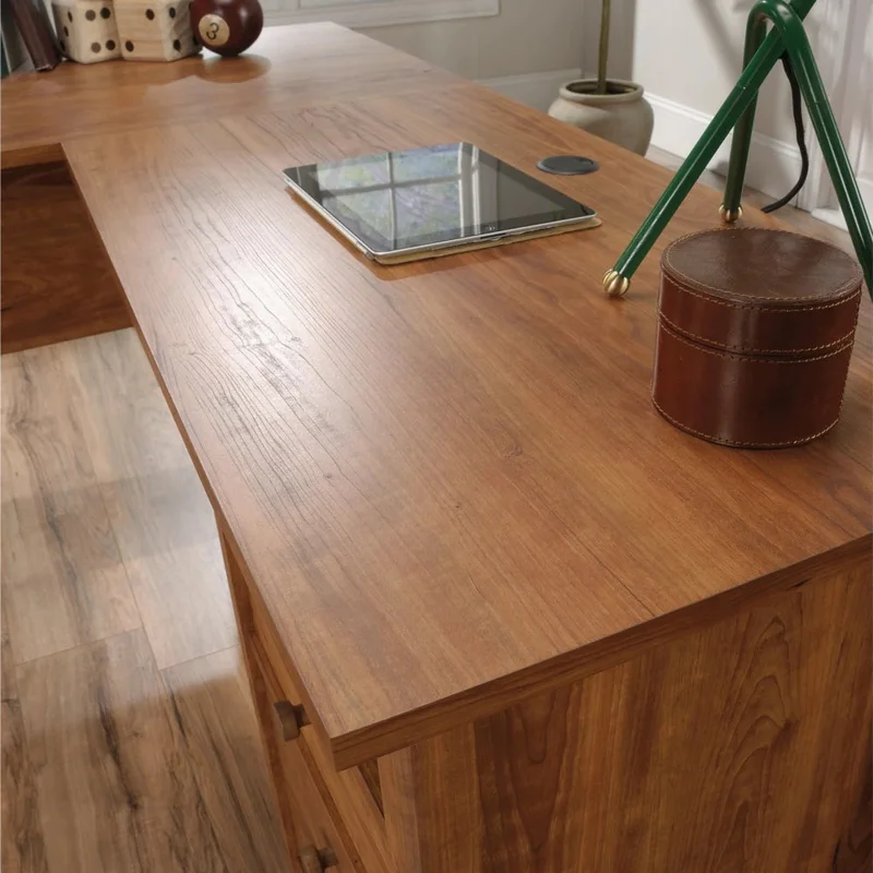 Escritorio Esquinero en L - Sauder - Linea Unión Plain en Madera natural - Escritorios, Uruguay | Ecowood, vista 5