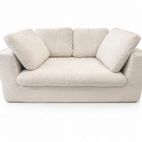 Sofá Lauren, 2 Cuerpos - Beige en Beige - Sillones y sofás, Uruguay | Indian
