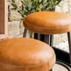 BANCO DE BAR CLUB - CUERO ITALIANO CARAMELO - Sillas, Uruguay | La Iberica, vista 4 de 12