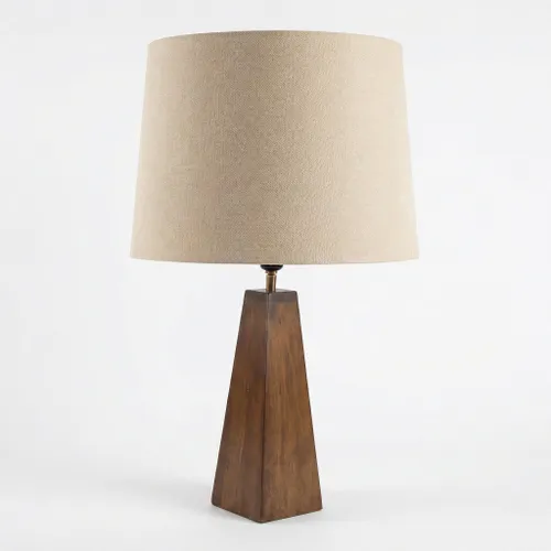 Lámpara de Mesa Apex Wood en Madera natural - Lámparas de mesa, Uruguay | La Perla