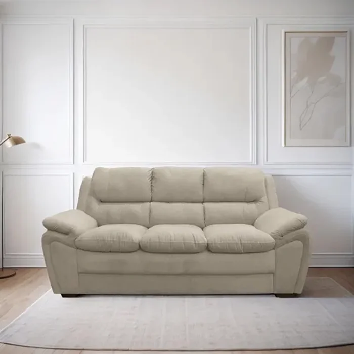 Sillon 3 Cuerpos Living Sofa Alta Calidad Beige en Beige - Sillones y sofás, Uruguay | Soy Hogar, vista 2