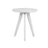 Mesa auxiliar Lu - Blanca en Blanco - Mesas de living, Uruguay | Walnut, vista 1 de 3