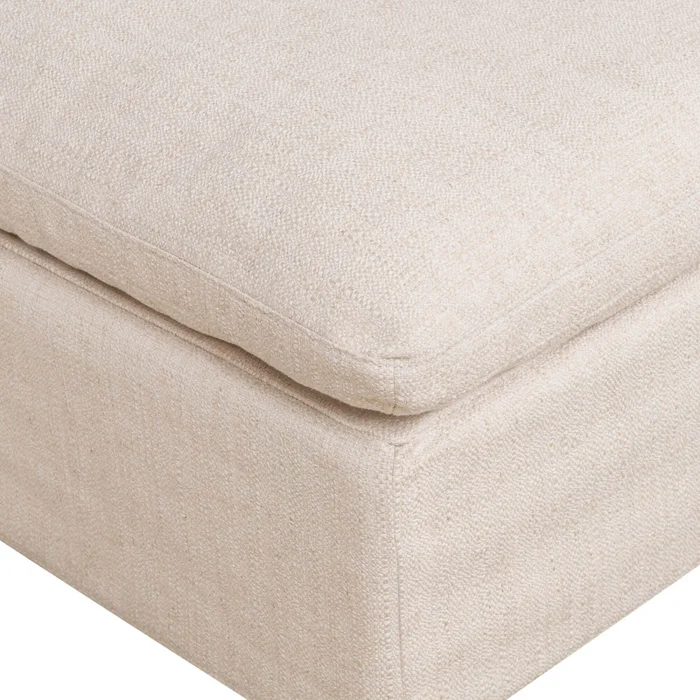 Sofá C/chaise Y Fundas Desmontables 3 Cuerpos Tela-premium Natural-beige Moma Natural en Madera natural - Sillones y sofás, Uruguay | Divino, vista 9