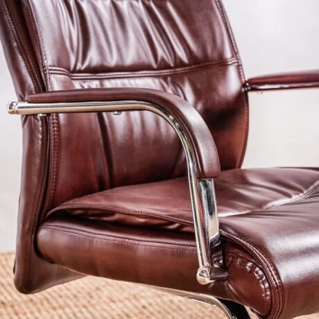Silla De Oficina Bali Chocolate en Marrón - Sillas de escritorio, Uruguay | Aihaus, vista 4