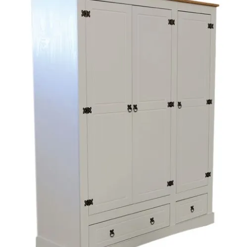 Ropero HERLI REF.003BL – Blanco en Blanco - Roperos y placares, Uruguay | Igoa