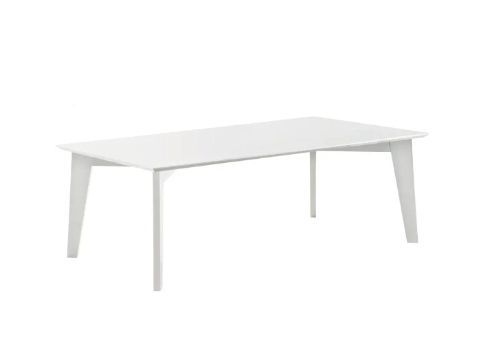 Mesa Ester en Blanco - Mesas de comedor, Uruguay | Arquetipo
