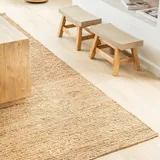 ALFOMBRA DE YUTE NATURAL - 3.00 X 2.00 MTS