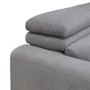 Sofá Keisy - Tela Microfibra - 3 cuerpos - Nikki 3 (Gris) en Gris - Sillones y sofás, Uruguay | NYR, vista 6 de 8