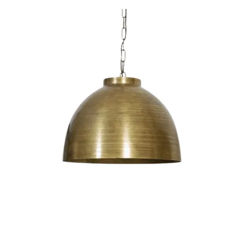 LÁMPARA DE COLGAR D60x42 KYLIE BRONCE en Dorado - Lámparas colgantes, Uruguay | Masinfinito Casa