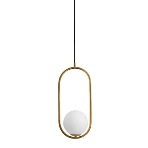 Colgante Zurich Dorado en Dorado - Lámparas colgantes, Uruguay | Fabrica Italiana