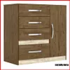 Comoda con puerta – Venus 707 en Multicolor - Cómodas, Uruguay | Punto Unión, vista 5 de 8