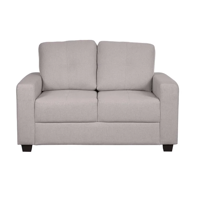 Sillón 2 Cuerpos Tela Gris Piria en Gris - Sillones y sofás, Uruguay | Divino, vista 2
