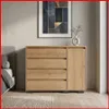 Comoda 4 cajones + puerta – Aurora - Cómodas, Uruguay | Punto Unión, vista 4 de 4