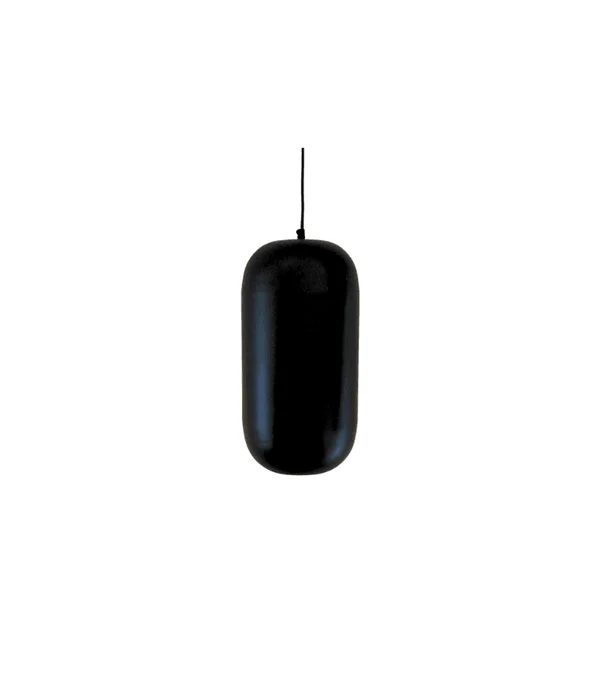 L. COLGAR DARK 20X40 NEGRO MATE en Negro - Lámparas colgantes, Uruguay | Masinfinito Casa