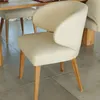 SILLA CALA XL TEKA TAPIZADA en Off-white - Butacas, banquetas y puffs, Uruguay | Masinfinito Casa, vista 3 de 3