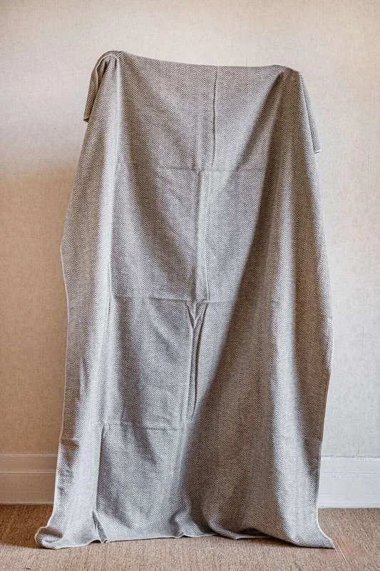 MANTA AUSTRIACA ESPIGA - TOSTADO SUAVE en Beige - Textiles, Uruguay | La Iberica, vista 3