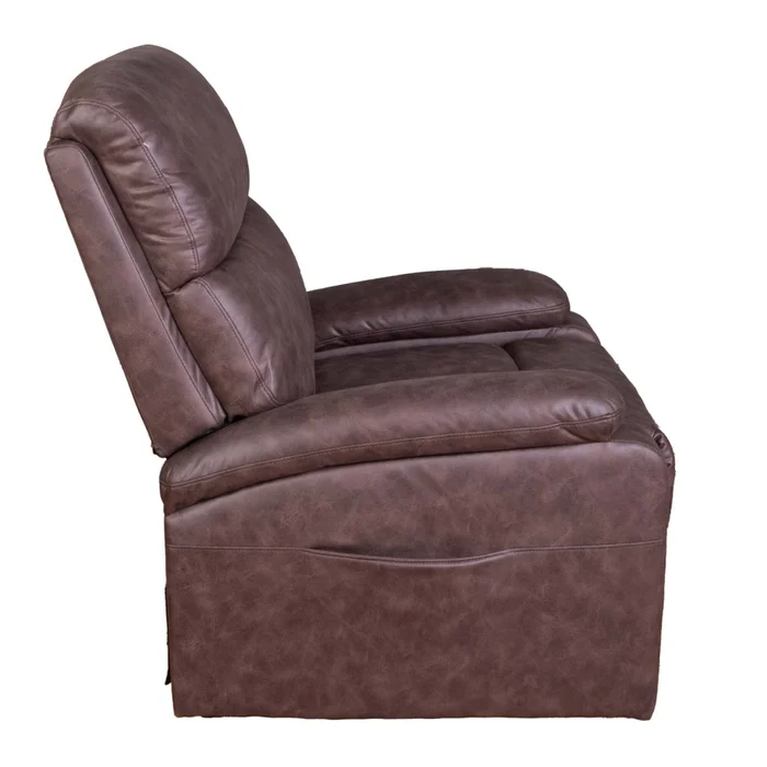 Recliner C/lift 1 Cuerpo Tela Marron Dublin en Marrón - Sillones y sofás, Uruguay | Divino, vista 7