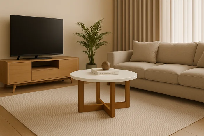 Mesa ratona Cartao en Marrón - Muebles para TV, Uruguay | Deluxe Home, vista 3