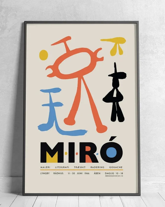 Joan Miró - Parler Seul N.01 en Multicolor - Láminas, Uruguay | La Cuadrería, vista 2