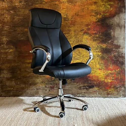 Silla Director de Oficina Rt-359 Negra - Escritorios y sillas de escritorio, Uruguay | Alfa Ventas