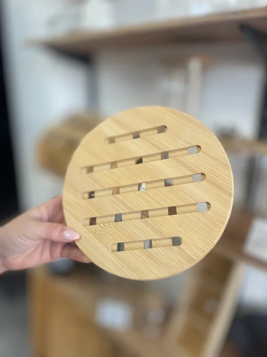 Base de bambú en Madera natural - Canastos, Uruguay | Tu Garage