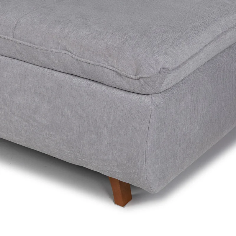 Sofá Cama Maira - Tela Microfibra - 10286 (Gris) en Gris - Sillones y sofás, Uruguay | Nyr, vista 6