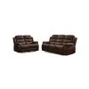 Juego De Living Reclinable 3+2 Pu Cuerina Comedor en Marrón, Uruguay | Soy Hogar, vista 3 de 4