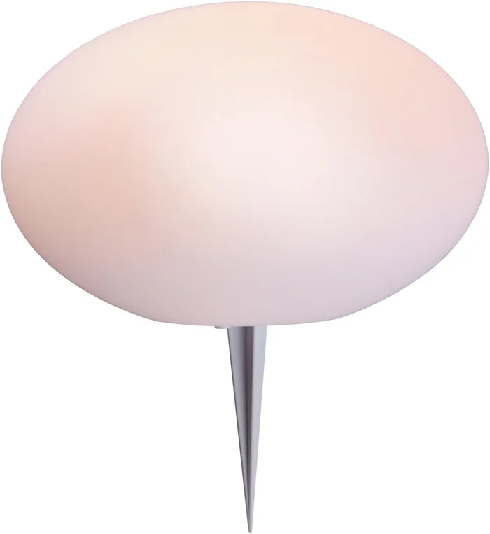 Lámpara solar HAVESANGER Ø25xH17cm blanco en Blanco - Muebles para el exterior, Uruguay | JYSK, vista 2