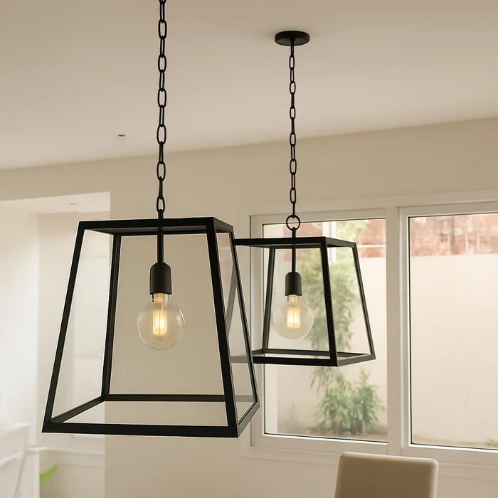 Luminaria Farol PRISMA B en Negro - Muebles, Uruguay | Casa Ernesta, vista 2