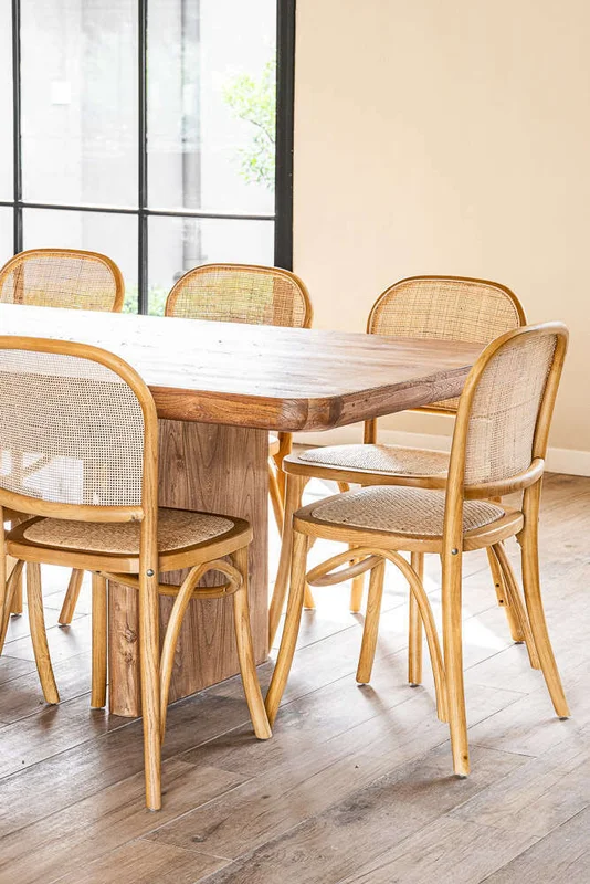 MESA COMEDOR ATHENA - 3.00 X 1.00 MTS en Madera natural - Mesas de comedor, Uruguay | La Iberica, vista 11