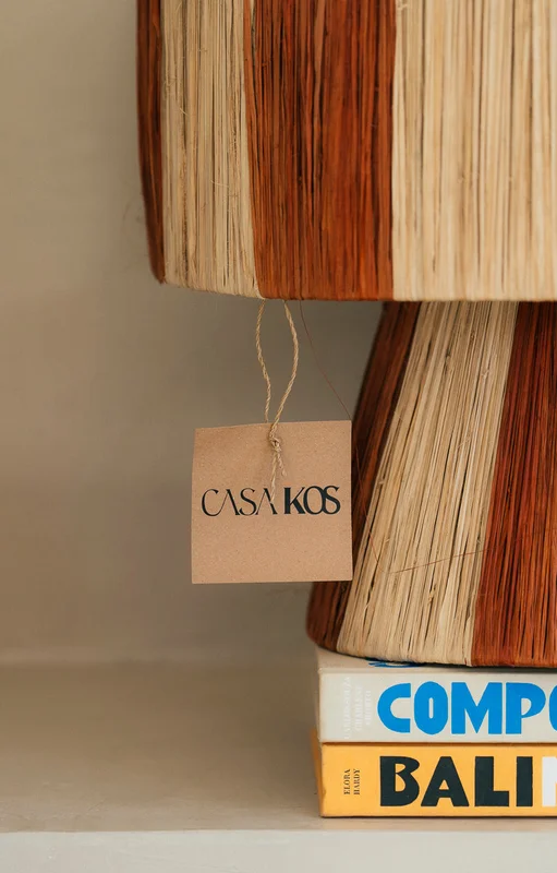 Lámpara de Mesa de Sisal Ona | Casakos en Multicolor - Lámparas de mesa, Uruguay | Casakos, vista 4