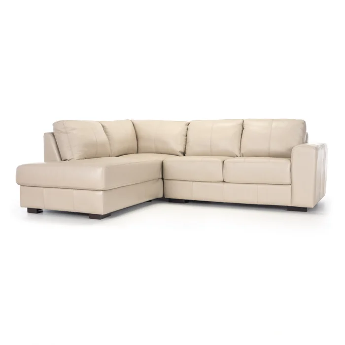 Rinconera Colorado - Cuero Básico - Chaise izquierdo - Arena - (Preventa) en Beige - Sillones y sofás, Uruguay | NYR