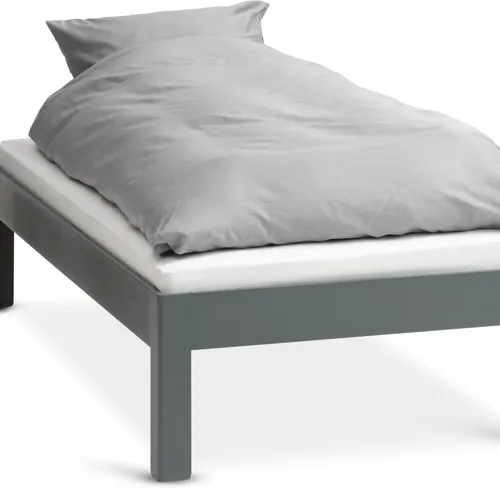 Estructura cama KILDEN 90x200 gris osc en Gris - Dormitorio, Uruguay | JYSK