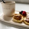 Set vaso y plato ovalado en cerámica - Decoración, Uruguay | Dreams On Time, vista 1 de 15