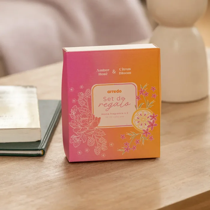 Set Regalo de 2 Aromatizantes de Ambiente Cítrico y Dulce en Multicolor - Velas y Portavelas, Uruguay | Arredo, vista 2