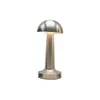 Lámpara de Mesa Samoa Portátil Recargable Chrome en Plateado - Lámparas de mesa, Uruguay | Serlux, vista 1 de 6